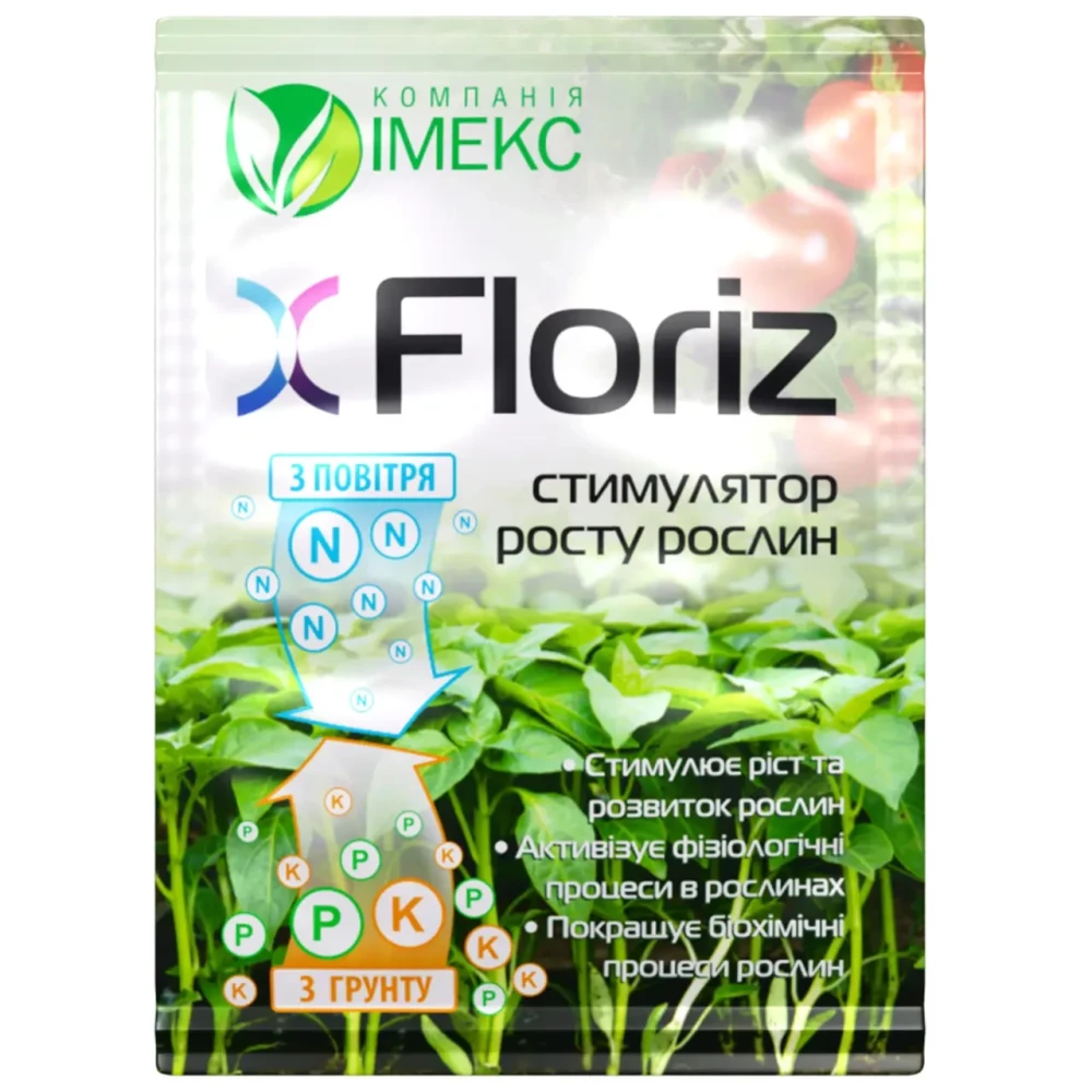 СТИМУЛЯТОР РОСТУ FLORIZ 10 Г